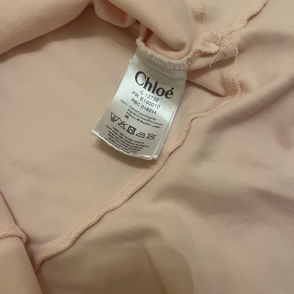 Chloé Pink Ruffle Dress - Picture 5 of 8